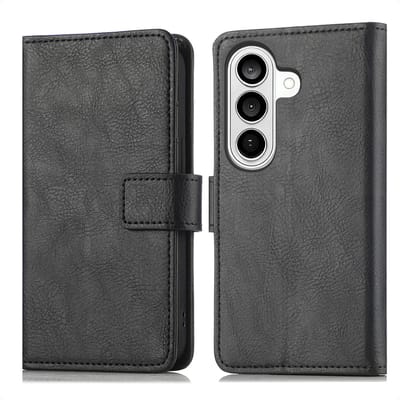 imoshion Hoesje - Geschikt voor Samsung Galaxy A27 (5G) - Luxe Bookcase - Zwart