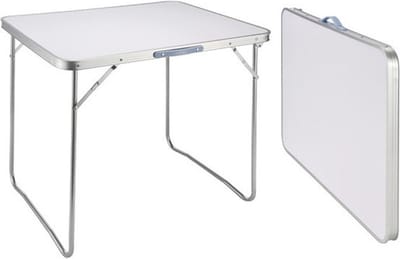 Inklapbaar balkon / tuin tafeltje 80 x 60 x 69 cm - tafel voor op het balkon of in de tuin