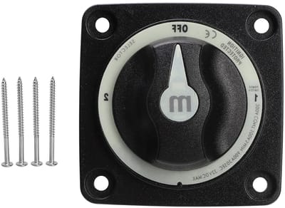 300A Accu Selector Schakelaar - Robuuste 3-positie Scheidingsschakelaar voor RV, Boot en Marine Toepassingen