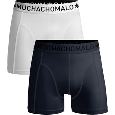 Muchachomalo – Boxershort Heren – 2 Pack – Normale Lengte – Onderbroeken Heren – Boxershort – Ondergoed – 95% Katoen