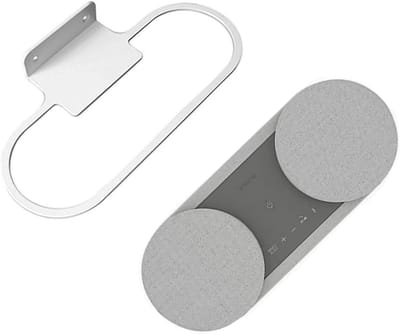 Draadloze Soundbar Wandbeugel voor Draagbaar Thuisbioscoopsysteem met Bluetooth Speaker, Wit, Geschikt voor Diverse Geluidsystemen en Eenvoudige Installatie