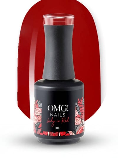 Limea OMG Gellak 018 Lady in Red 15ml - Gel nagellak - Rode Gel lak - OMG nails - Rood