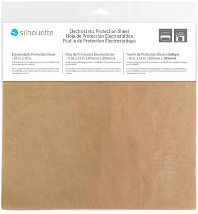Silhouette Electrostatic Protection Sheet - Curio 2 - Cameo 5