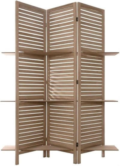 Houten scherm met 3 planken 170 cm - Overig - Bruin - Marron - SILUMEN