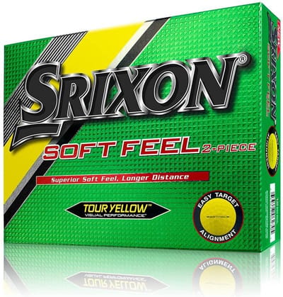 Golfballen 12-pack voor zachte feel en maximale afstand