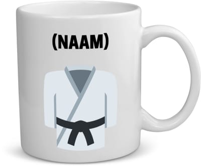 Akyol - karate met eigen naam koffiemok - theemok - Sport - karateka - sport - 350 ML inhoud