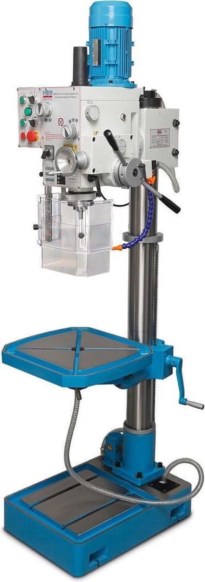 HBM tandwielaangedreven kolomboormachine Deluxe 40 mm 400 V, 1500 W, MT4, 3200 rpm