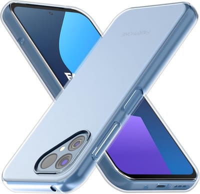 Krasbestendig - Geschikt voor Fairphone 5 Rubber Zachte Huid Siliconen Beschermhoes Cover Hoesje - Transparant