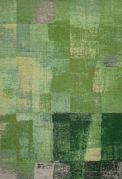 Acsento Ecstasy Green Vloerkleed - 160 x 230 cm - Groen - Rechthoekig - Polypropylene - Eetkamer, Woonkamer, Keuken, Terras - Geometrisch - Buitentapijten, Modern