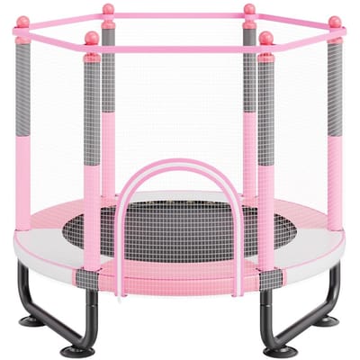 60  Trampoline voor Kinderen Mini Peuter Trampoline met Net Binnen Buiten