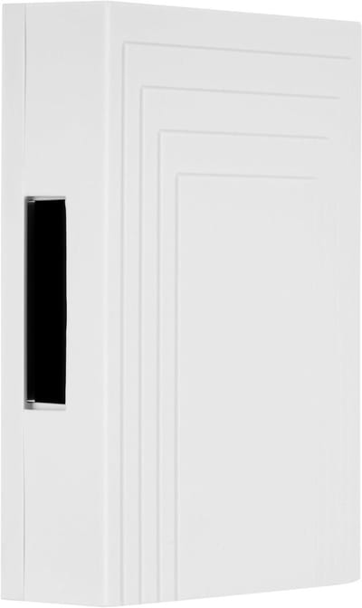 Deurbel Dubbel Geluid - Elektrische Gong - Welkom Bezoekers - Dubbele Klank - 107x172x49 mm - Wit