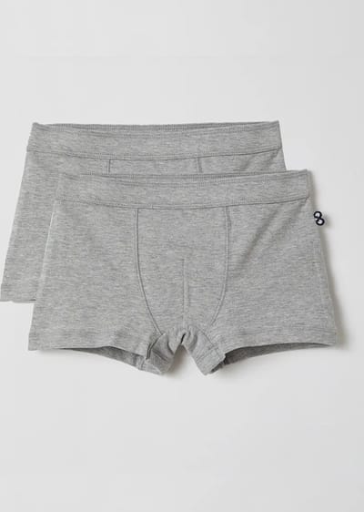 Woody Jongens Boxer Duopack Grijs 2A