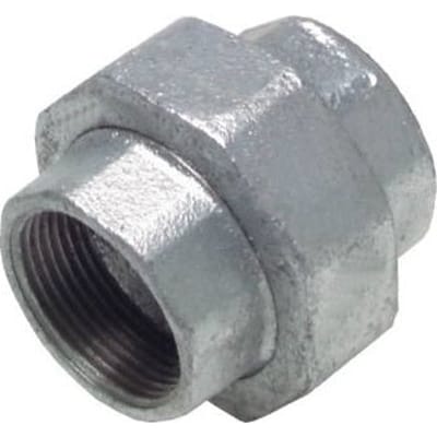 Rp 3'' Verzinkt Gietijzeren Borstnippel 3-delig met Conische afdichting 25 Bar - FL2S-F-IZ-300R-C