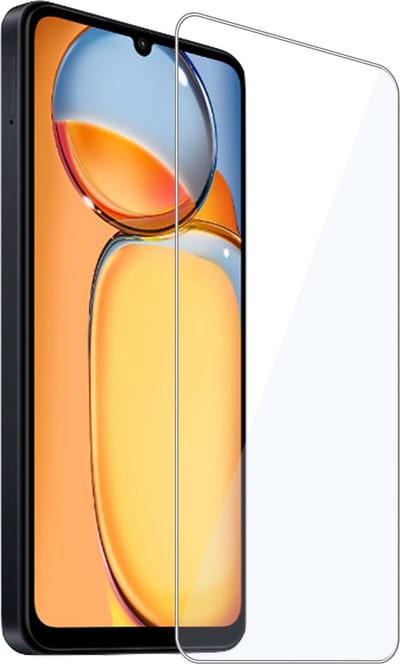 Screenprotector geschikt voor Xiaomi Redmi 13C - Beschermglas - GuardCover