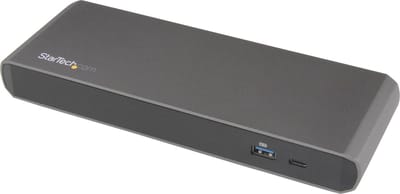StarTech.com Thunderbolt 3 Dual-4K laptop docking station - Mac en Windows - Power Delivery 85W - TB 3 Dock - Dockingstation - Thunderbolt 3 - DP - GigE