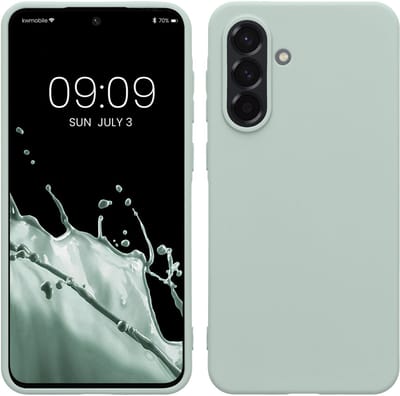 kwmobile telefoonhoesje geschikt voor Samsung Galaxy A36 5G - Hoesje voor smartphone - Back cover in cool mint