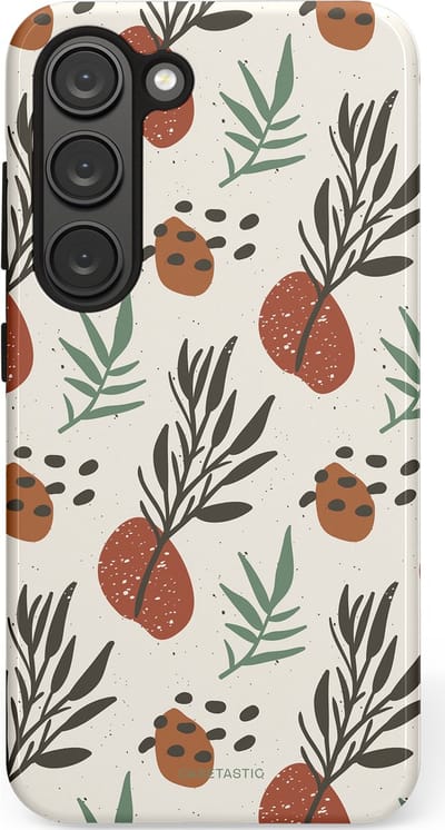 Casetastic Hoesje Geschikt voor Samsung S23 - Stijlvolle Beschermende Duo-layer Case - Zongetint