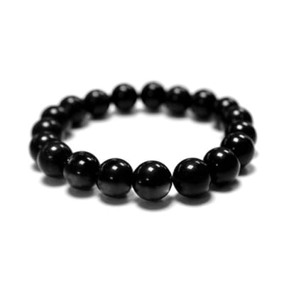 Luxenter 925 Sterling zilveren armband met gerhodineerde Onyx - Onyx