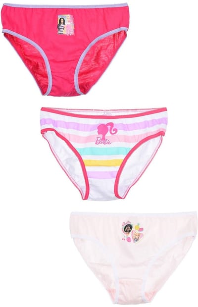 Barbie kinderondergoed, slipje 3 stuks/verpakking 4/5 jaar