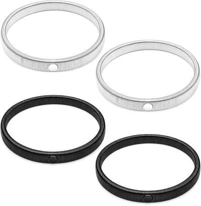 Cosensi- Mouwen Kousenbanden - Mouwenplankje - Mouwen Ophouders - Elastische Armbanden - Antislip - Flexibel en Elastisch - Mouwhouder