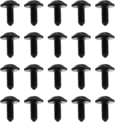 20PCS M6 x15 Bevestigingsschroeven voor Carrosserie met Torx Kop van Koolstofstaal voor VW en Audi