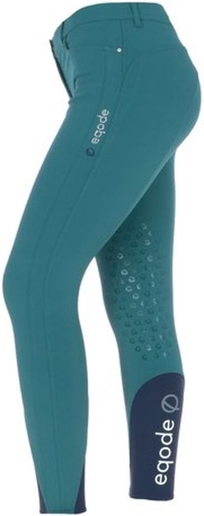 Eqode Rijbroek Delma knie-grip Green - 38it/34