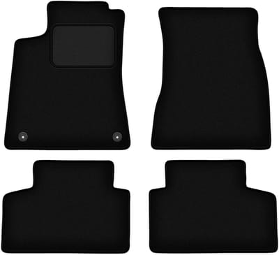 Zwarte veloursmatten voor: Mercedes GLB X247 SUV (2019-)