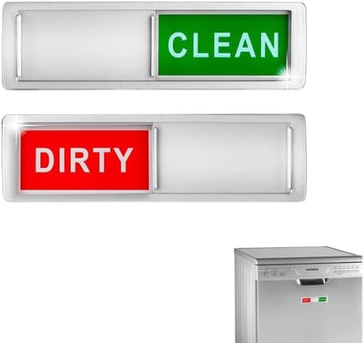 Magnetische Indicator voor Vaatwasser, Schoon/Vies Magneten, Praktische Herinnering voor Vaatwasser, 1 Stuk, Keukenaccessoire, Slimme Oplossing voor Afwassen