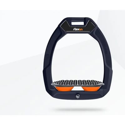 Veiligheidspaletten voor endurance paardrijden Aluminium/Grijs/Oranje Flex-On Safe-On