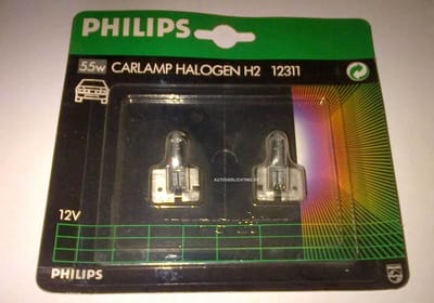 Philips Halogeen Duoblister 12v H2 55 watt