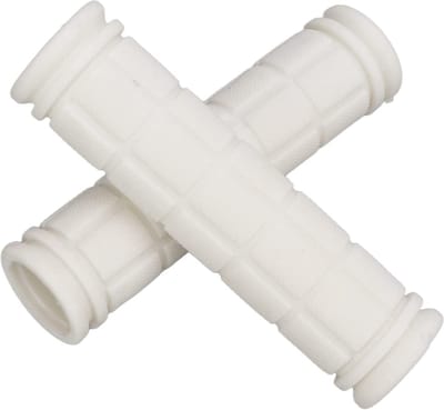 *** Full Grip Fietshandvatten Wit - Anti Slip - Fietsstuur - 115mm/22mm - van Heble® ***