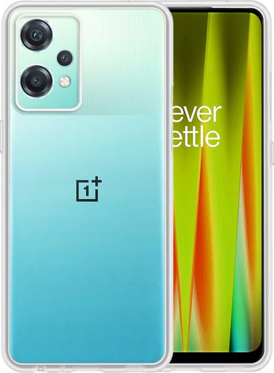 Hoesje - Geschikt voor OnePlus Nord CE 2 Lite - Sterk & Shockproof - Hoes Cover - Siliconen Case - Telefoonhoesjes - Transparant