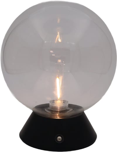 Luxus Europe - Tafellamp Touch Nora Zwart - Draadloze LED Tafellamp Binnen - USB-C Oplaadbaar - Touchbediening - Dimbaar - 3 Lichtkleuren