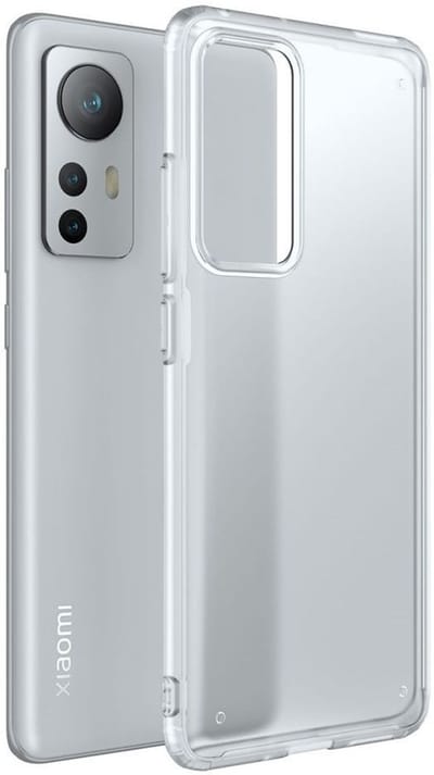Xiaomi 12 Pro Hoesje Armor Back Cover Transparant