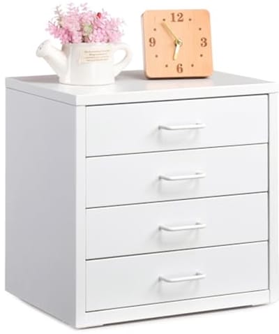 Desktop Archiefkast met 4 Lades - Organizer voor A4 Documenten