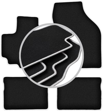 CARLUX-SILVER automatten voor: Suzuki Celerio hatchback (2014-)