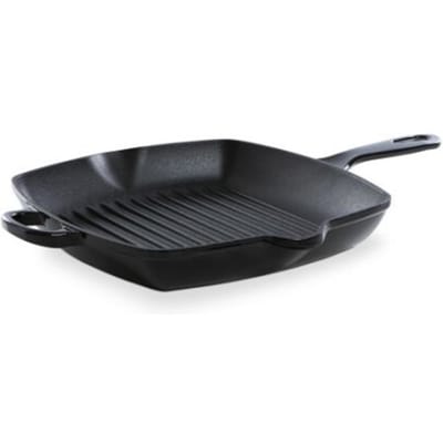 BK Bourgogne grillpan Ø 26x26 cm - Gietijzer - Inductie - Zwart