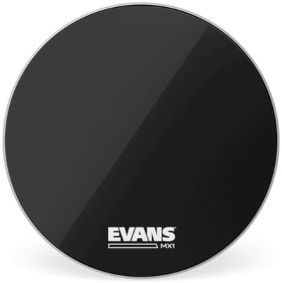 Evans BD32MX1B MX1 Black Marching bassdrumvel 32 inch