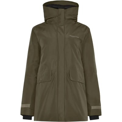 Didriksons TUVA WNS PARKA Dames Outdoorjas - Deep Green