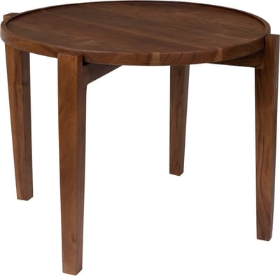Dutchbone Shane Salontafel Rond 59 cm Acaciahout - Bruin