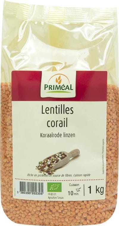 Primeal Linzen koraalrood 1 kg