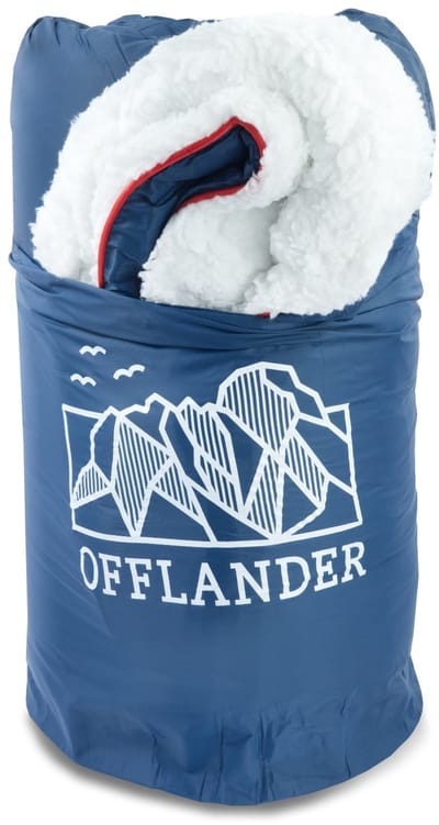 Offlander - Zacht Campingdeken - 200x140 cm - Nylon en Katoen - Inclusief Klem