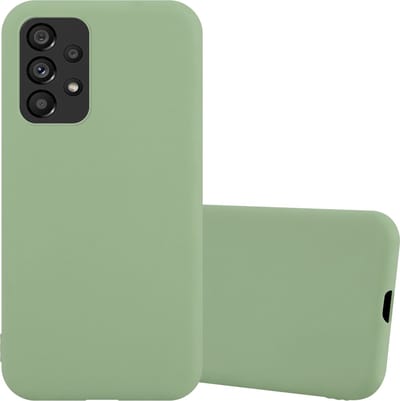 Cadorabo Hoesje geschikt voor Samsung Galaxy A53 5G in CANDY PASTEL GROEN - Beschermhoes gemaakt van flexibel TPU silicone Case Cover