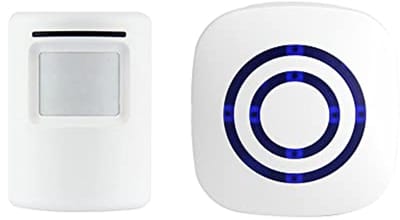Draadloze Deurbel met Bewegingsmelder en Infrarood Sensor voor Huisbeveiliging