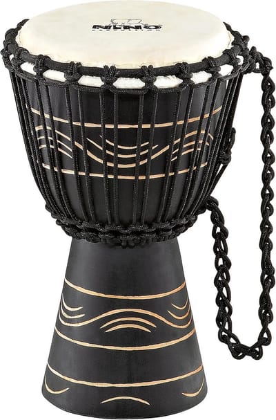 Houten Djembe - Handtrommel - Muziek Maken - Speciaal voor kinderen - Maat XS - Natuurlijk