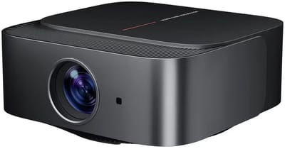 LCD-Projector 3 inch – Full HD Thuisbioscoop Beamer – 120 inch Groot Scherm – 5G WiFi & Dubbele Bluetooth 5.3 – Draadloos Scherm Casten – Elektrische Keystone Correctie