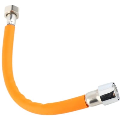 Tubes d'extension de robinet Anti-éclaboussures Flexibles Rotation à 360 Degrés Rallongeur d'extension de robinet Interface Universelle G1 2 Medium 31.5x15.75in orange