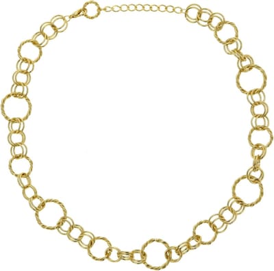 Behave - Lange ketting dames - goudkleur - trendy - casual chic look