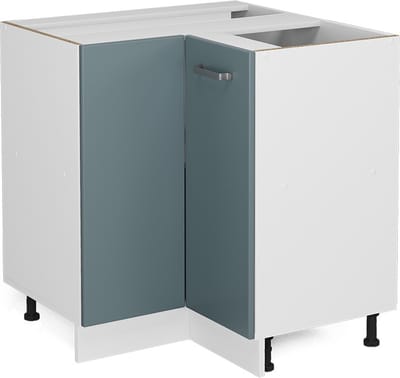 Vicco R-Line Hoekkast – 75.6 cm zonder werkblad Blauw-grijs