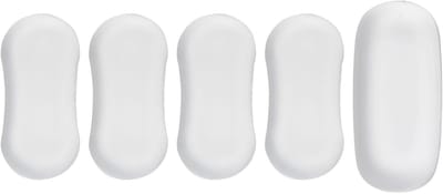 Toiletbril Kussens - WC Deksel Buffers - Geluid Dempen - Schokabsorberend - 5 stuks - Transparant